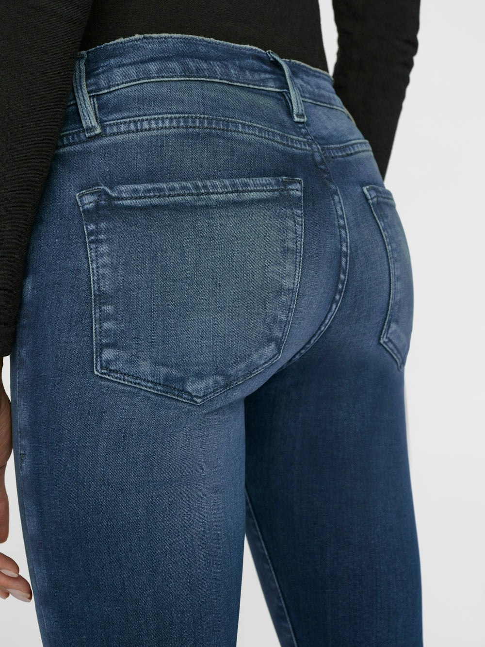 jeans back view